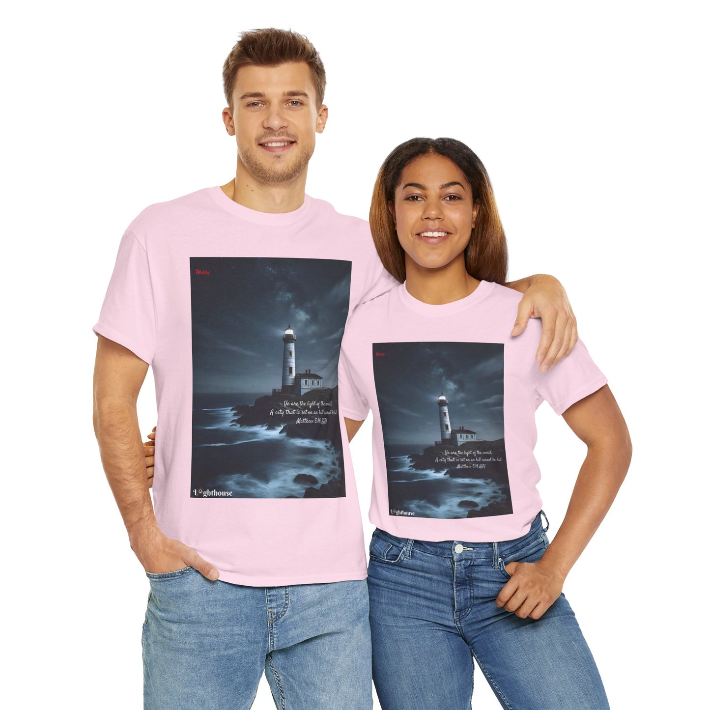 Lighthouse Unisex Heavy Cotton Tee