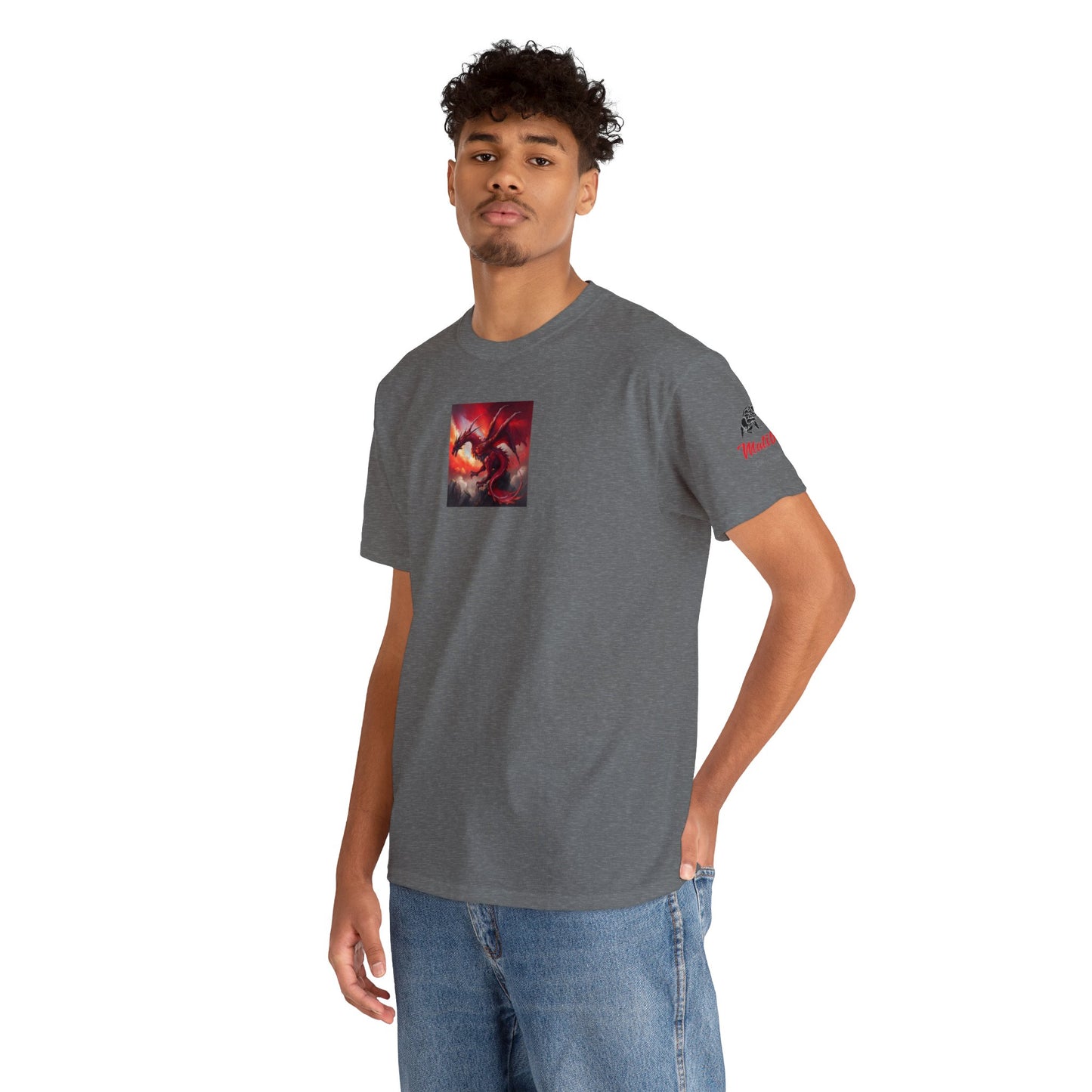 Red Dragon Unisex Heavy Cotton Tee