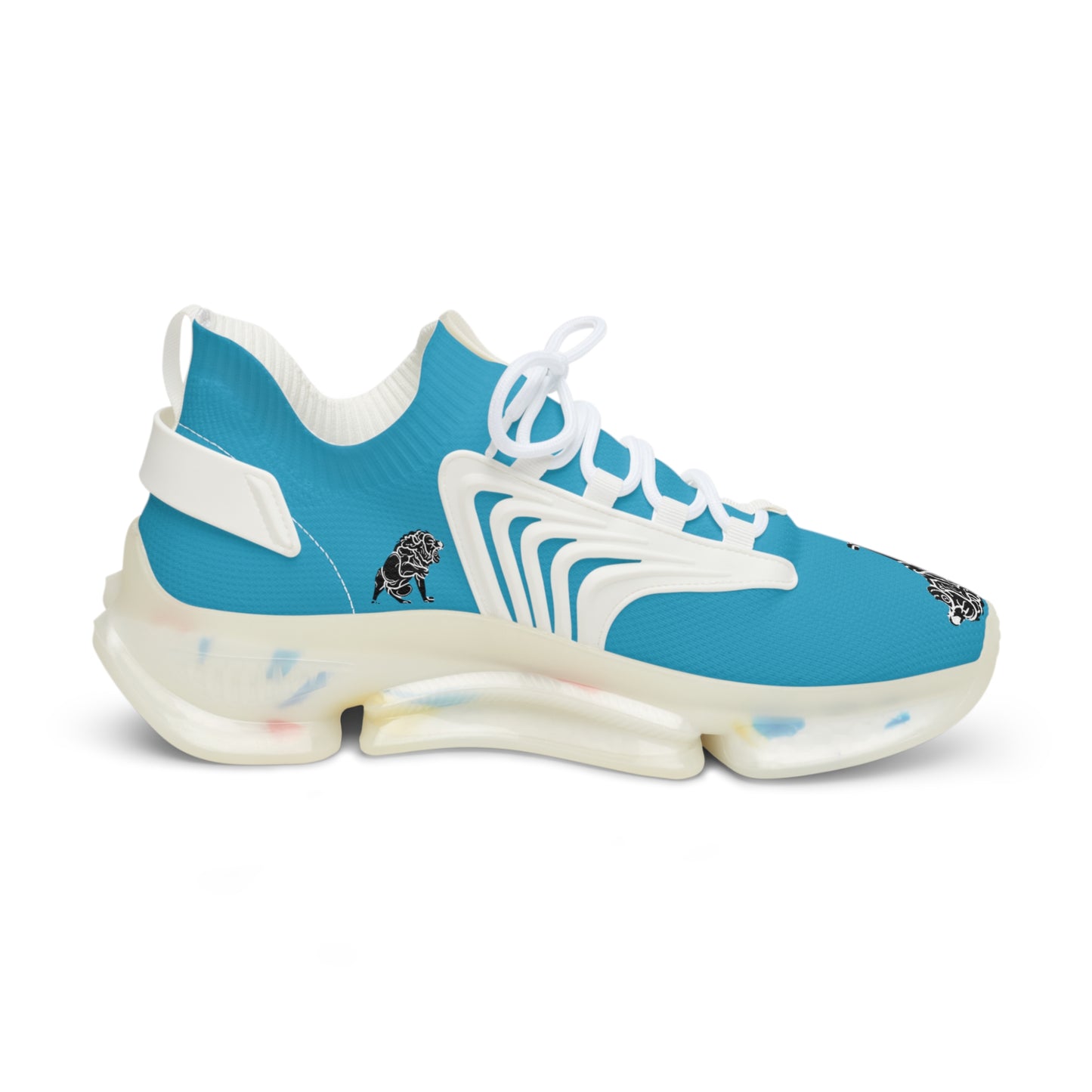 Men's Turquoise Mesh Sneakers