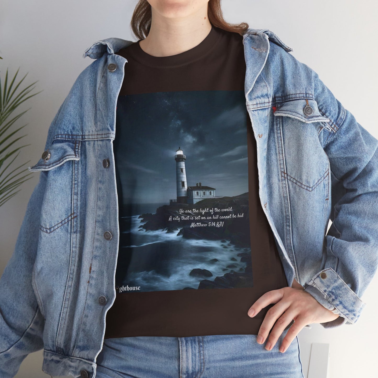 Lighthouse Unisex Heavy Cotton Tee