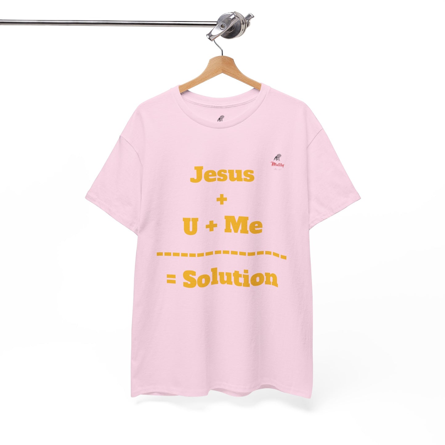 Jesus+U+Me Unisex Heavy Cotton Tee