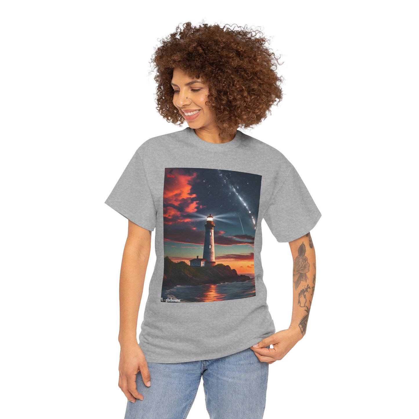 Lighthouse Unisex Heavy Cotton Tee