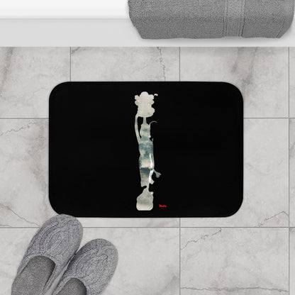 Vol-Subs Black Bath Mat