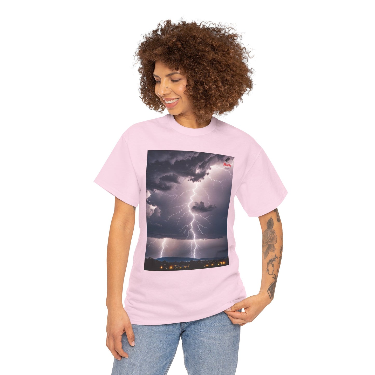 Lightning Style Unisex Heavy Cotton Tee