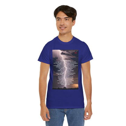 Lightning Style He is Risen Unisex Heavy Cotton Tee