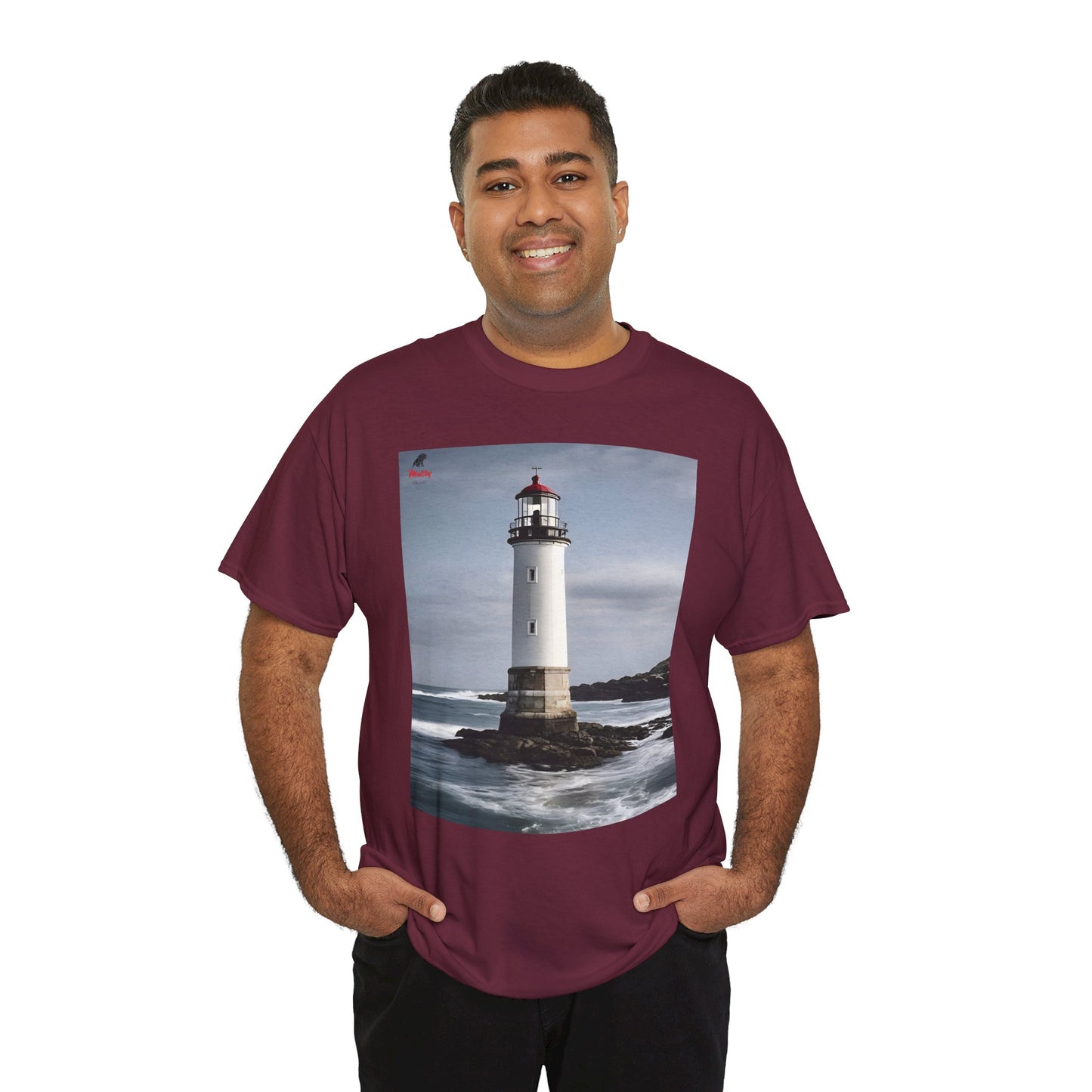 Lighthouse Unisex Heavy Cotton Tee