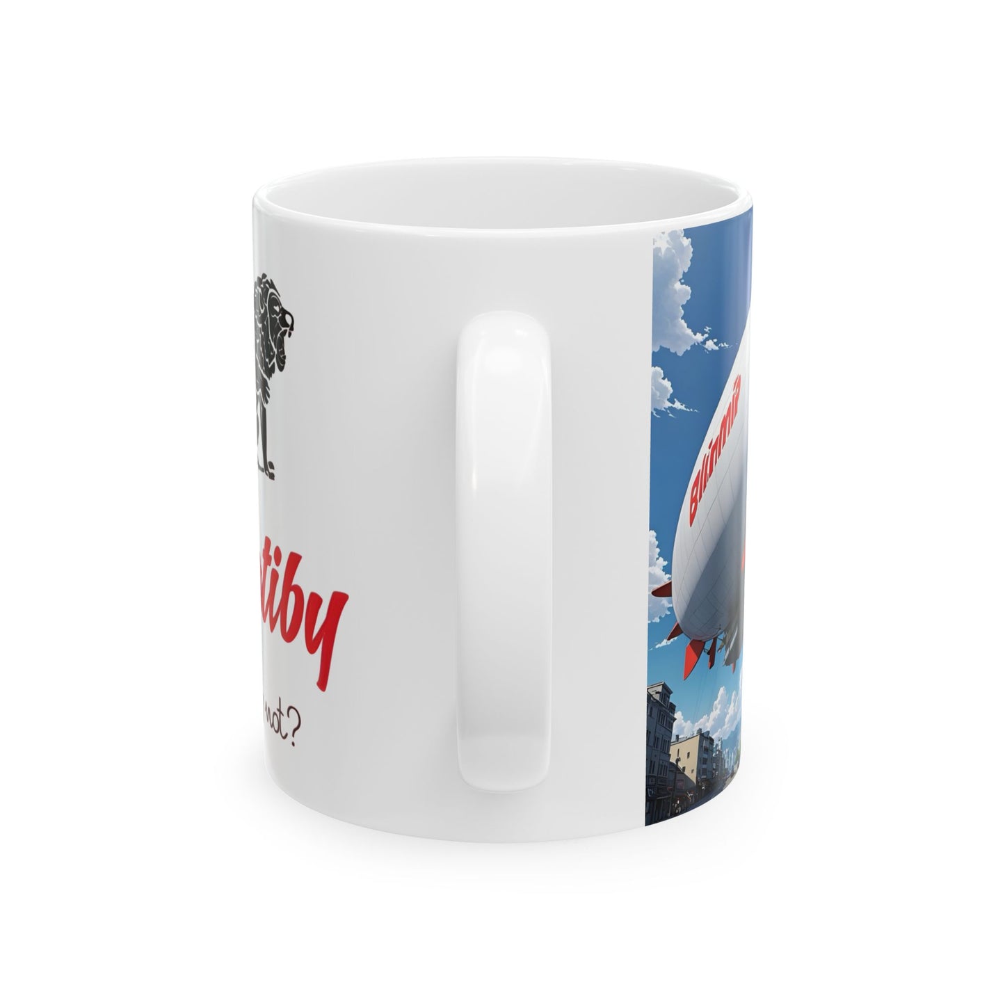 Matiby Airbo Ceramic Mug, (11oz, 15oz)