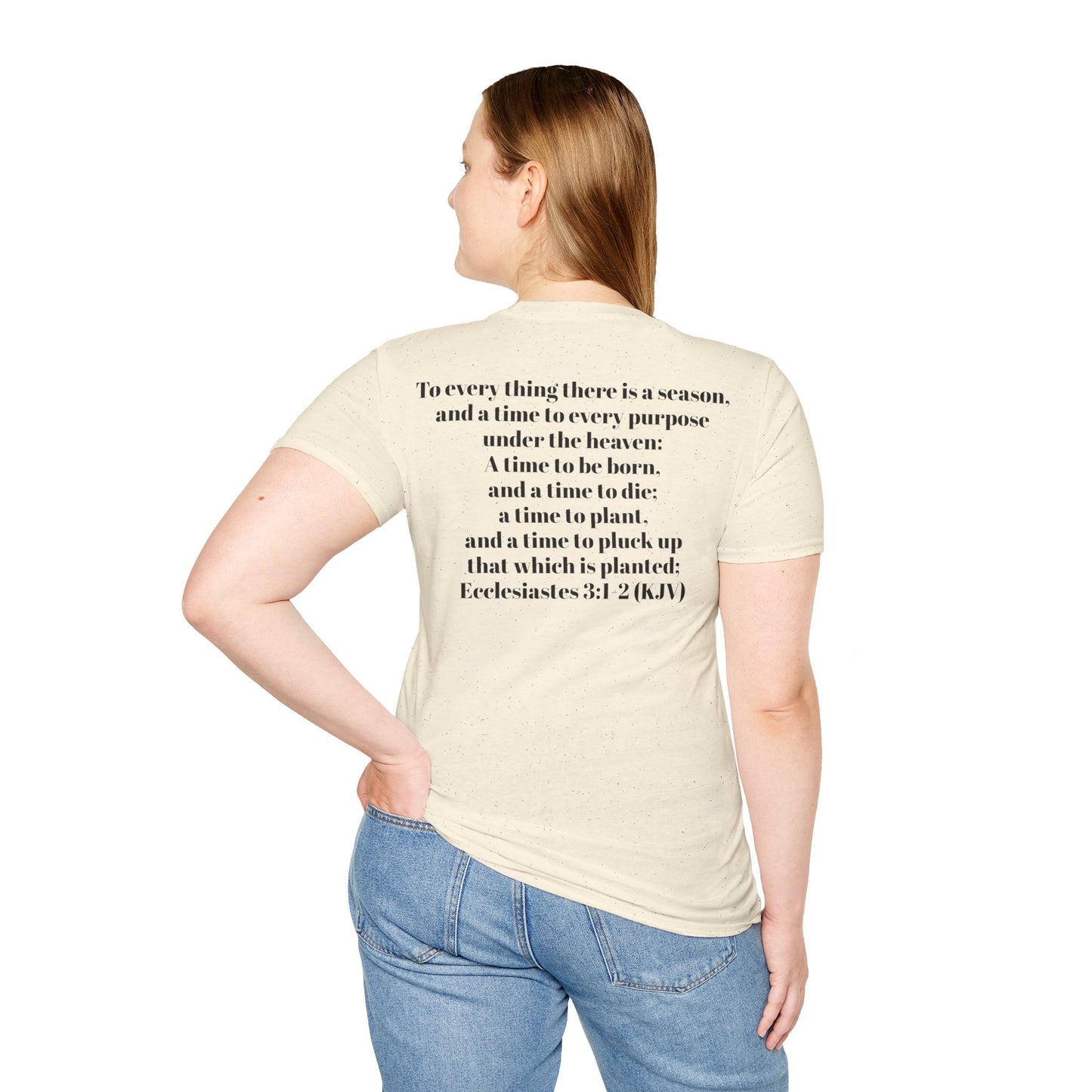 Bible Speaks Ecclesiastes 1:1-2 Unisex Softstyle T-Shirt