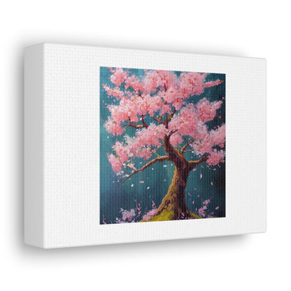 Cherry Blossom White Canvas Gallery Wraps