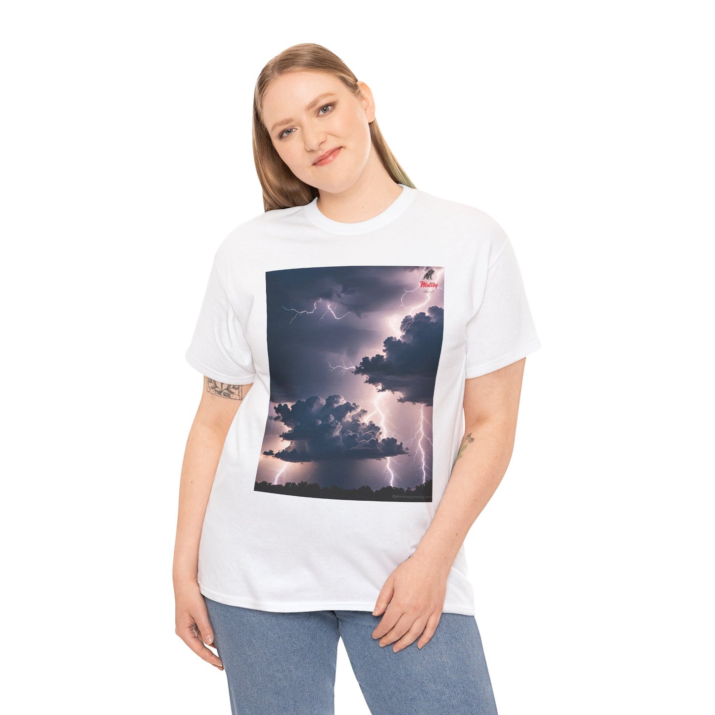 Lightning Style Unisex Heavy Cotton Tee