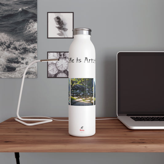 Artzy Slim Water Bottle