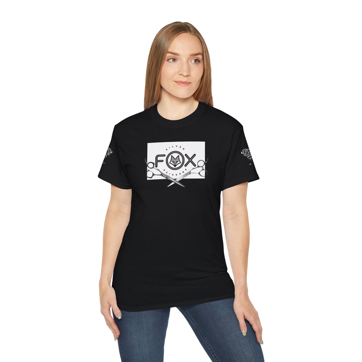 Matiby & Silver Fox Scissors Unisex Ultra Cotton Tee