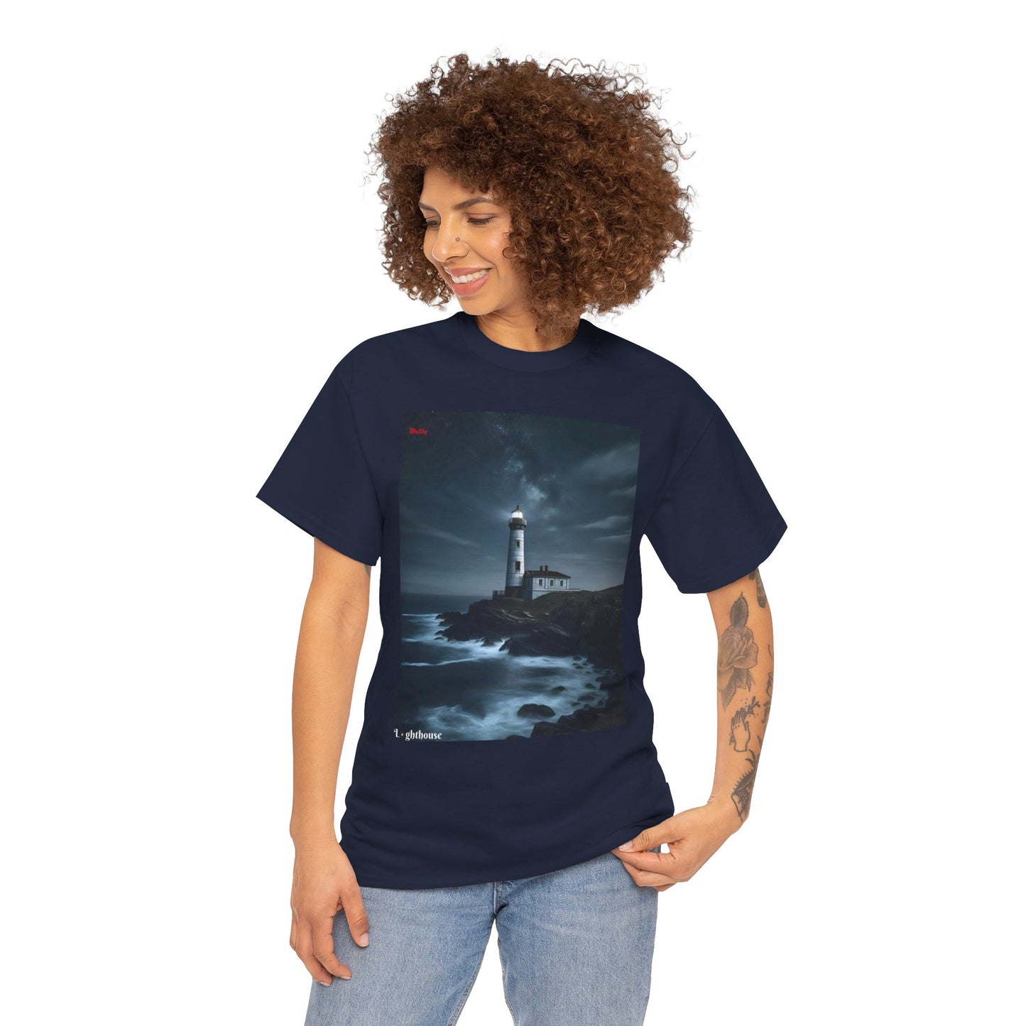 Lighthouse Unisex Heavy Cotton Tee