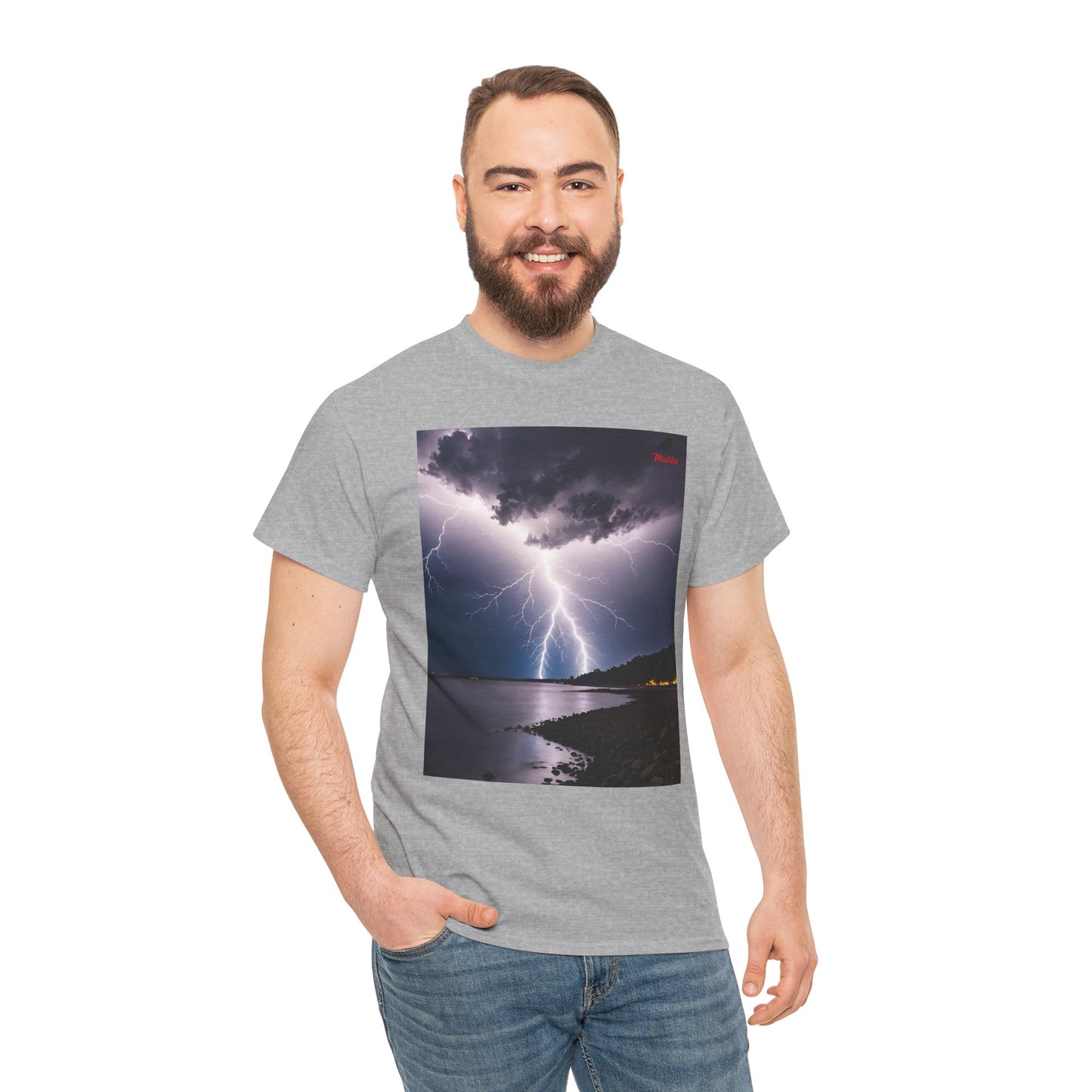 Lightning Style Unisex Heavy Cotton Tee