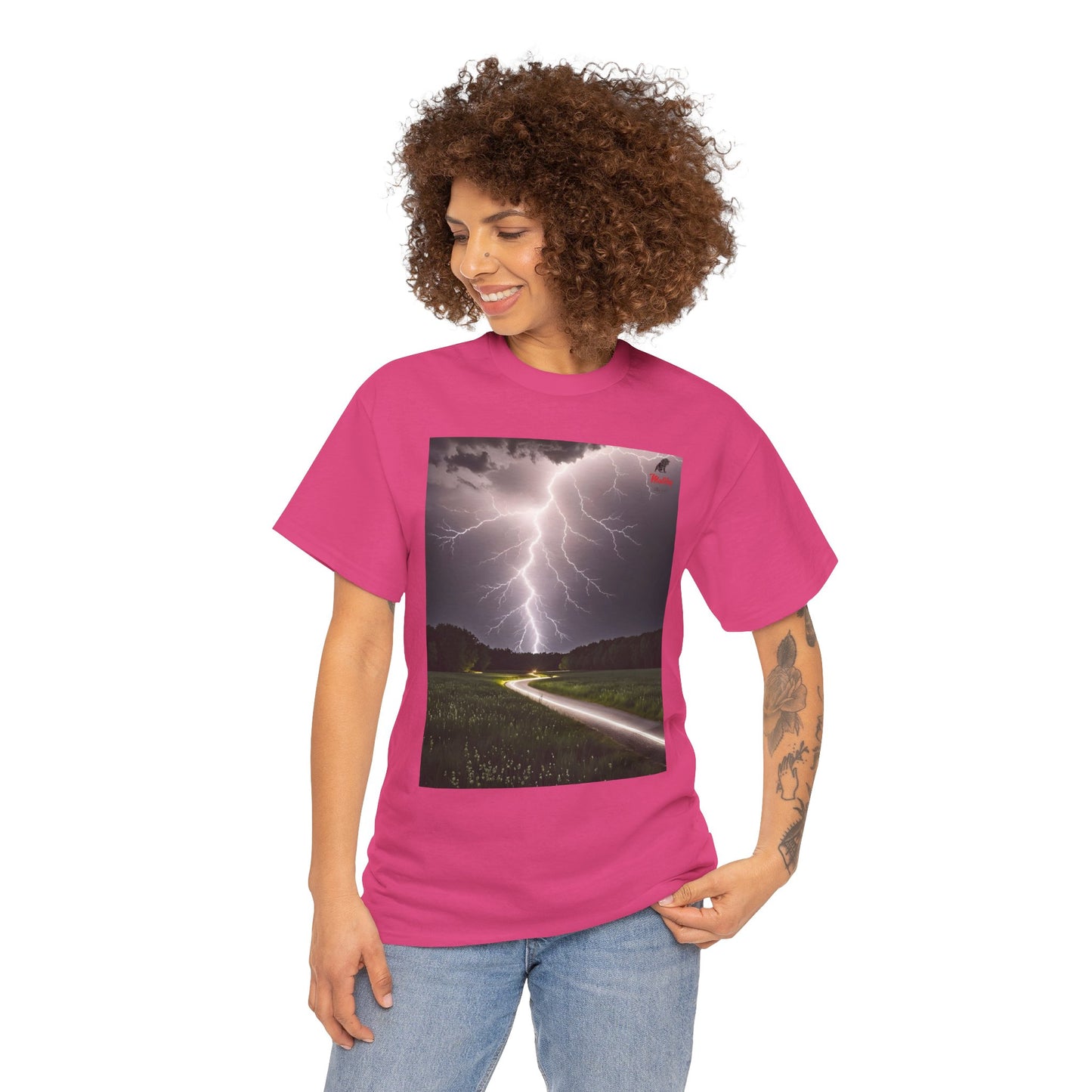 Lightning Style Unisex Heavy Cotton Tee