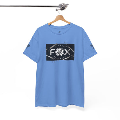 Silver Fox Scissors Unisex Heavy Cotton Tee