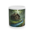 Cozy Architecture & Dreamy Landscapes #40 White Ceramic Mug – Homes Home Sweet Home Cup (11oz/15oz)