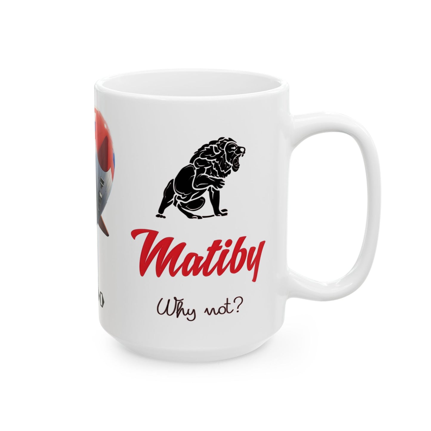 Matiby Airbo Ceramic Mug, (11oz, 15oz)