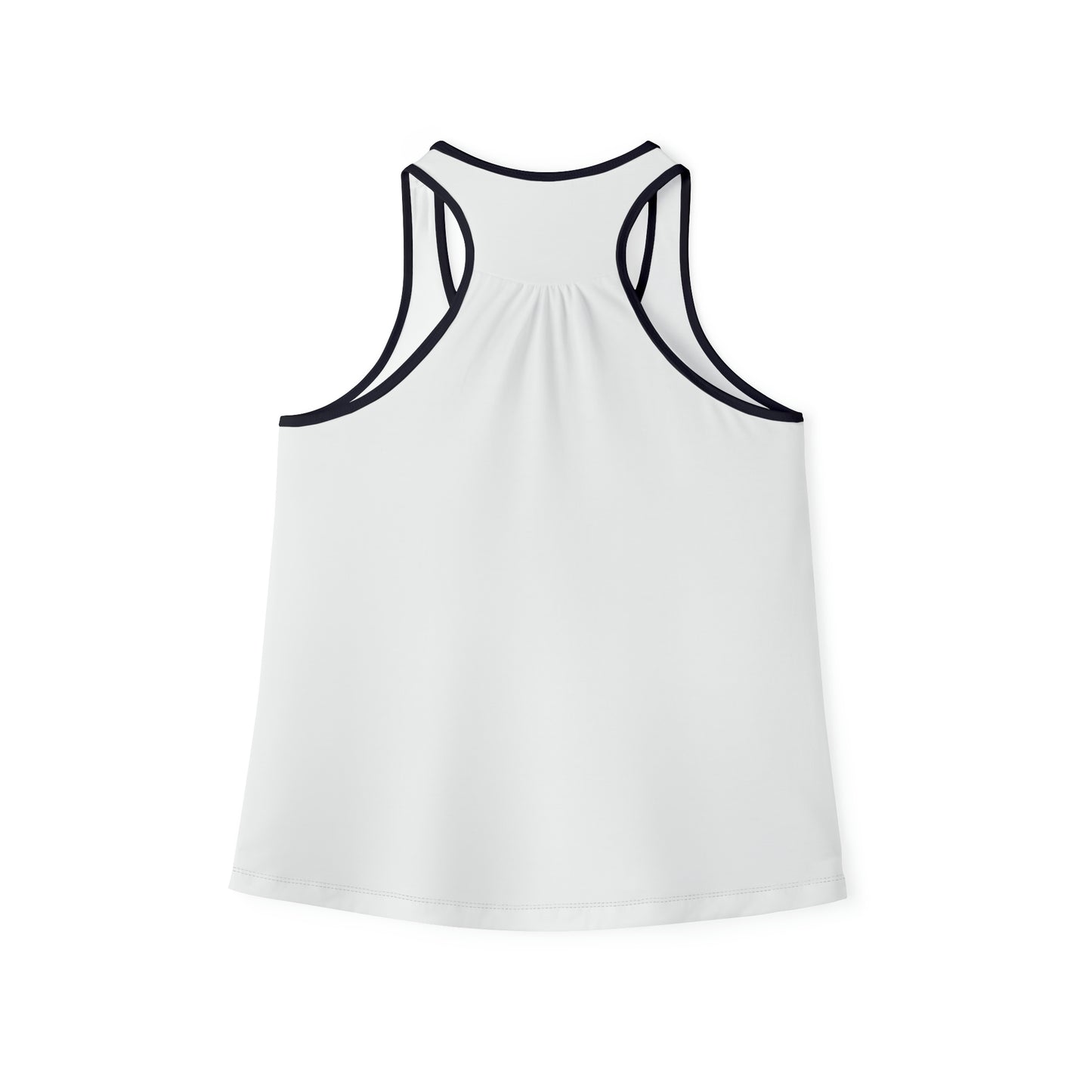 Women's White Tank Top (AOP)