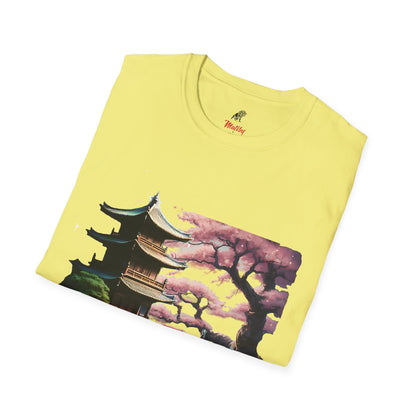 Japanese Landscape Unisex Softstyle T-Shirt