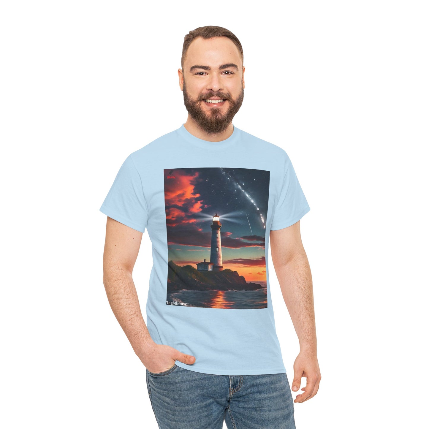 Lighthouse Unisex Heavy Cotton Tee