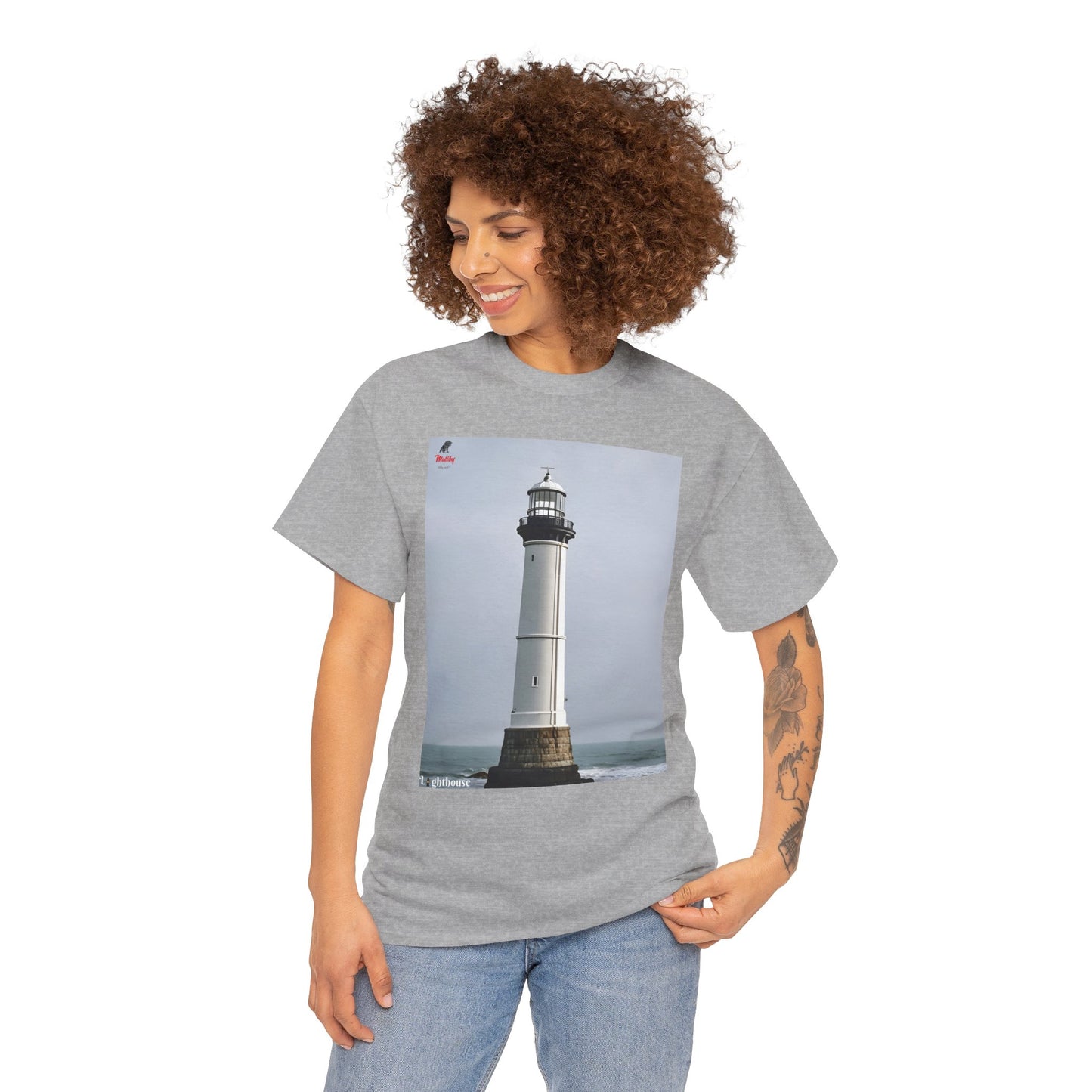 Lighthouse Unisex Heavy Cotton Tee