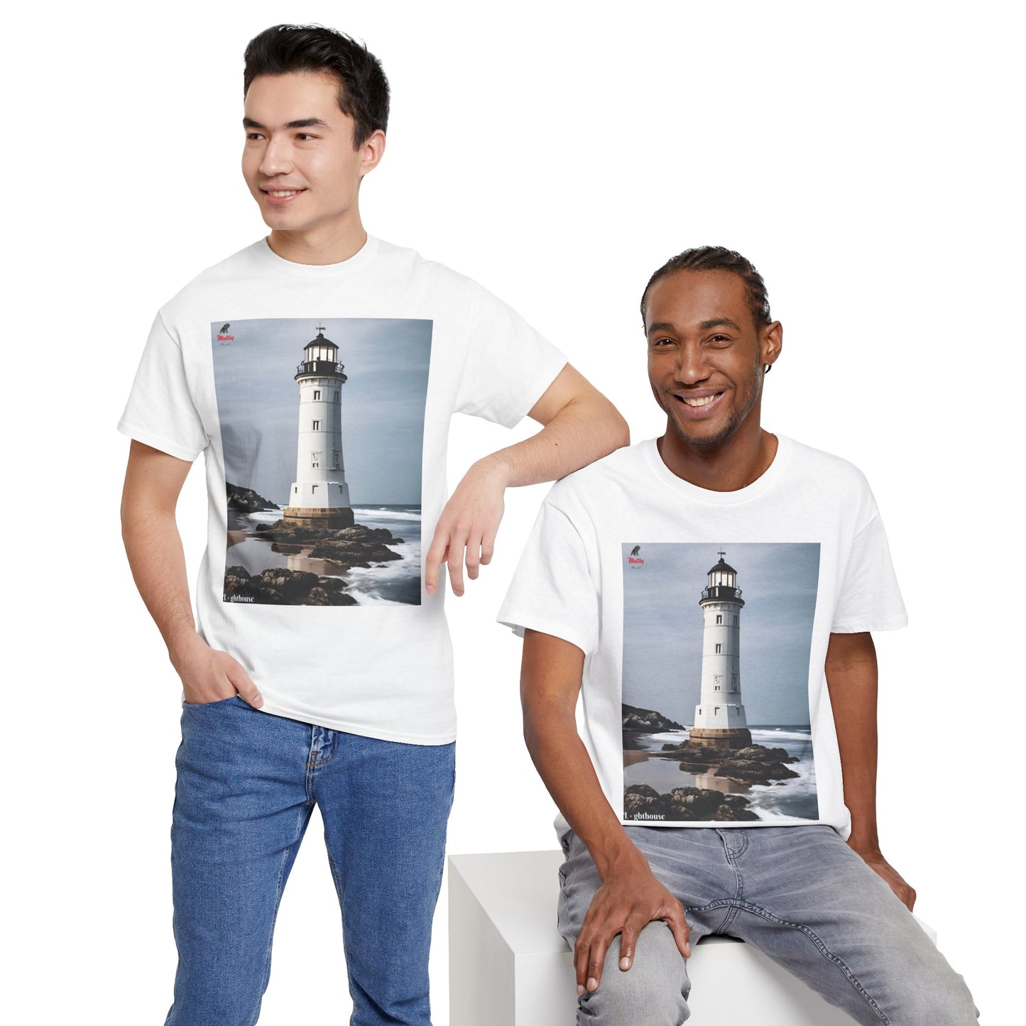 Lighthouse Unisex Heavy Cotton Tee