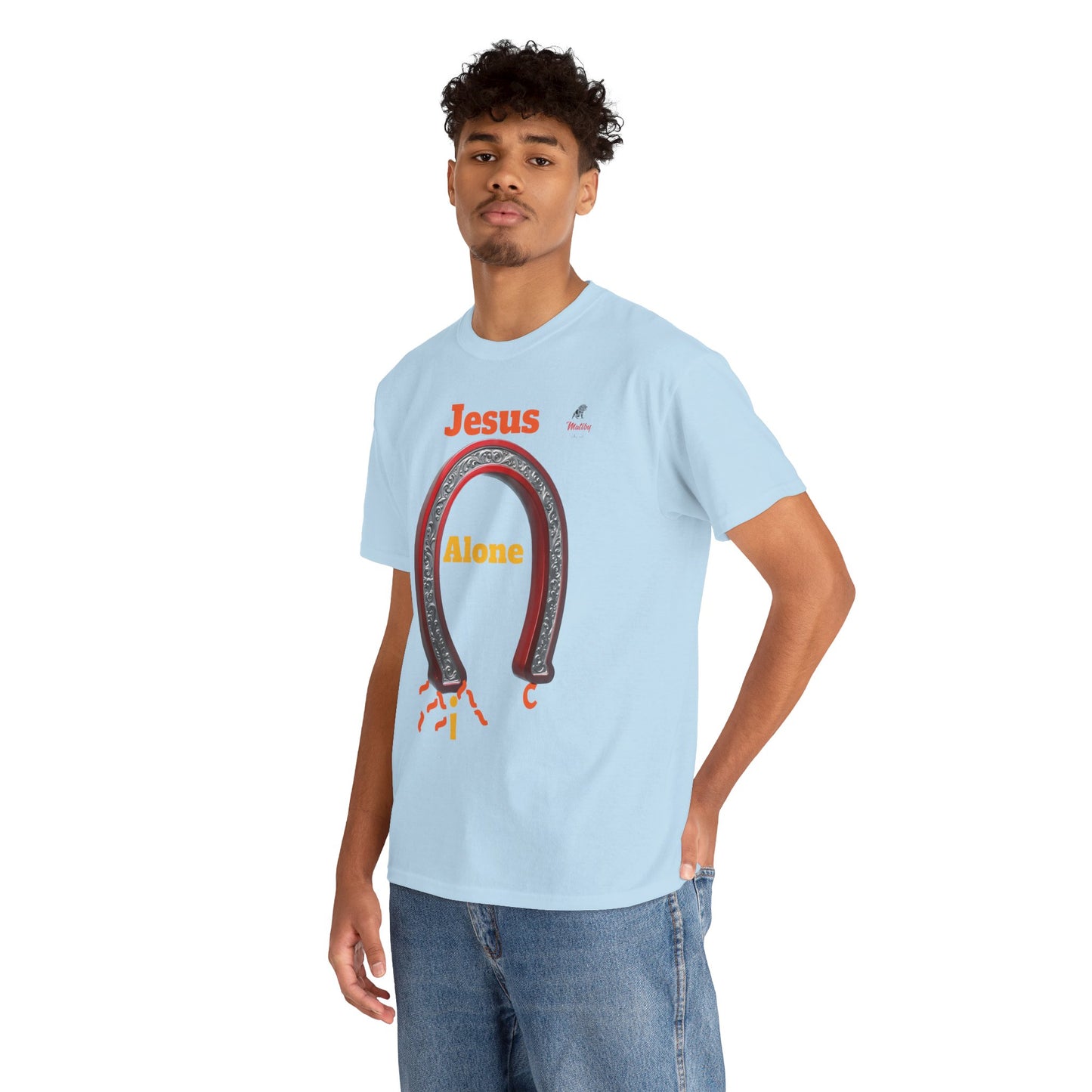 Magnetic Jesus The Original Unisex Heavy Cotton Tee