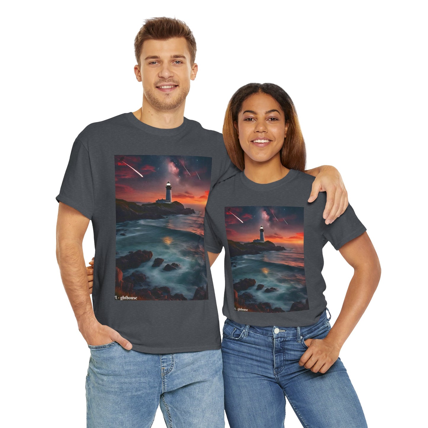 Lighthouse Unisex Heavy Cotton Tee