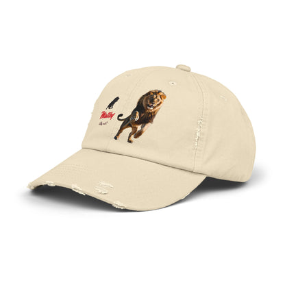 Matiby Lion Unisex Distressed Cap