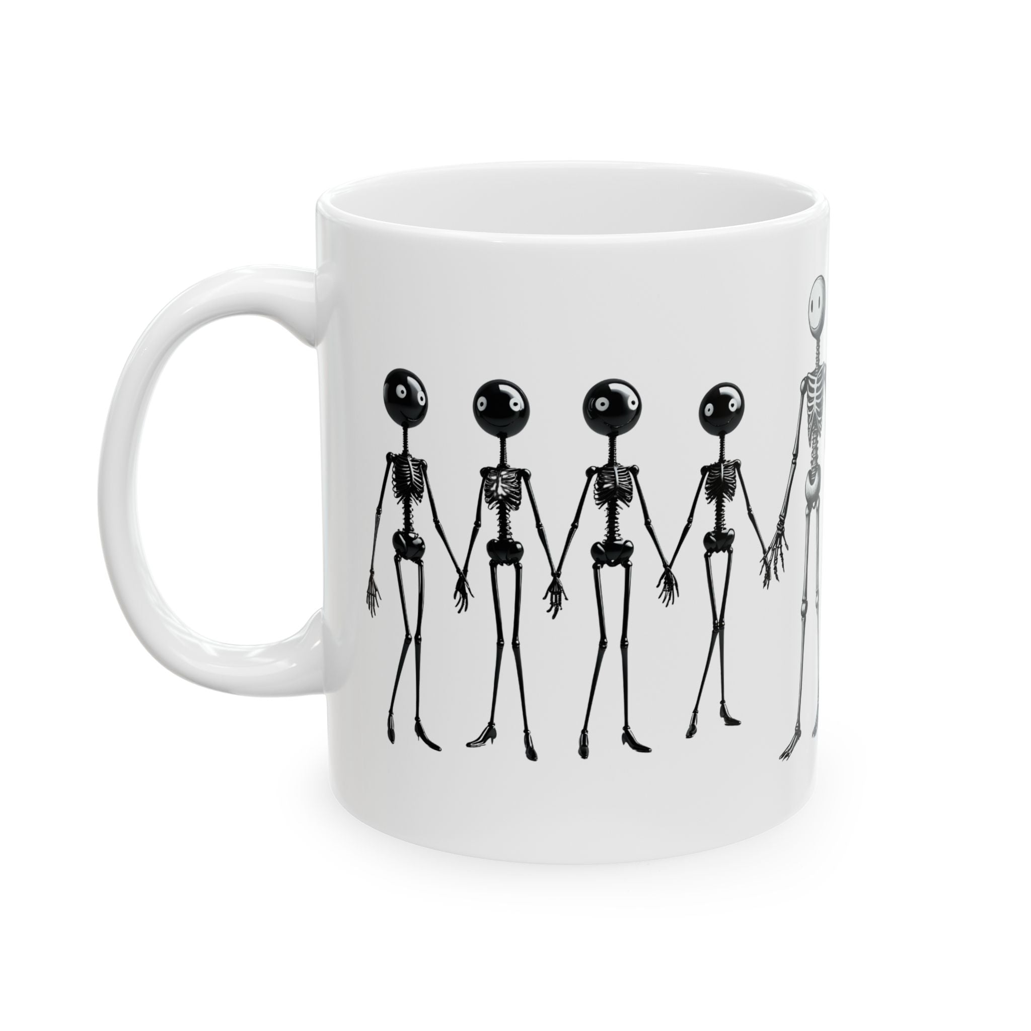 The Stick-To-It Species #13 White Ceramic Mug – Anatomy of Optimism Cup 11oz/15oz
