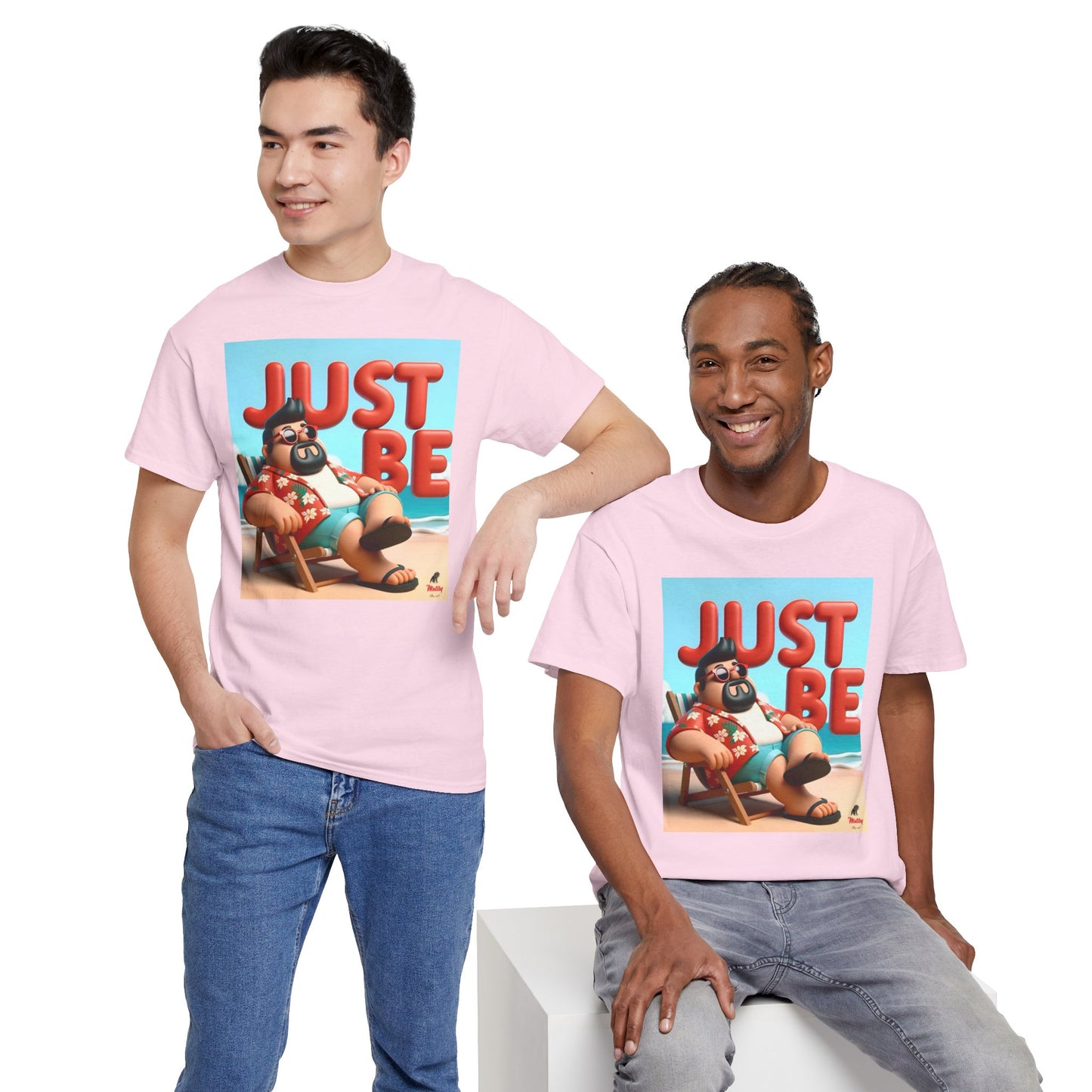 Just Be Unisex Heavy Cotton Tee