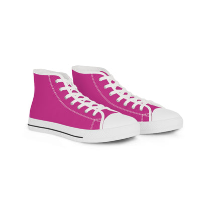 Dark Pink High Top Sneakers