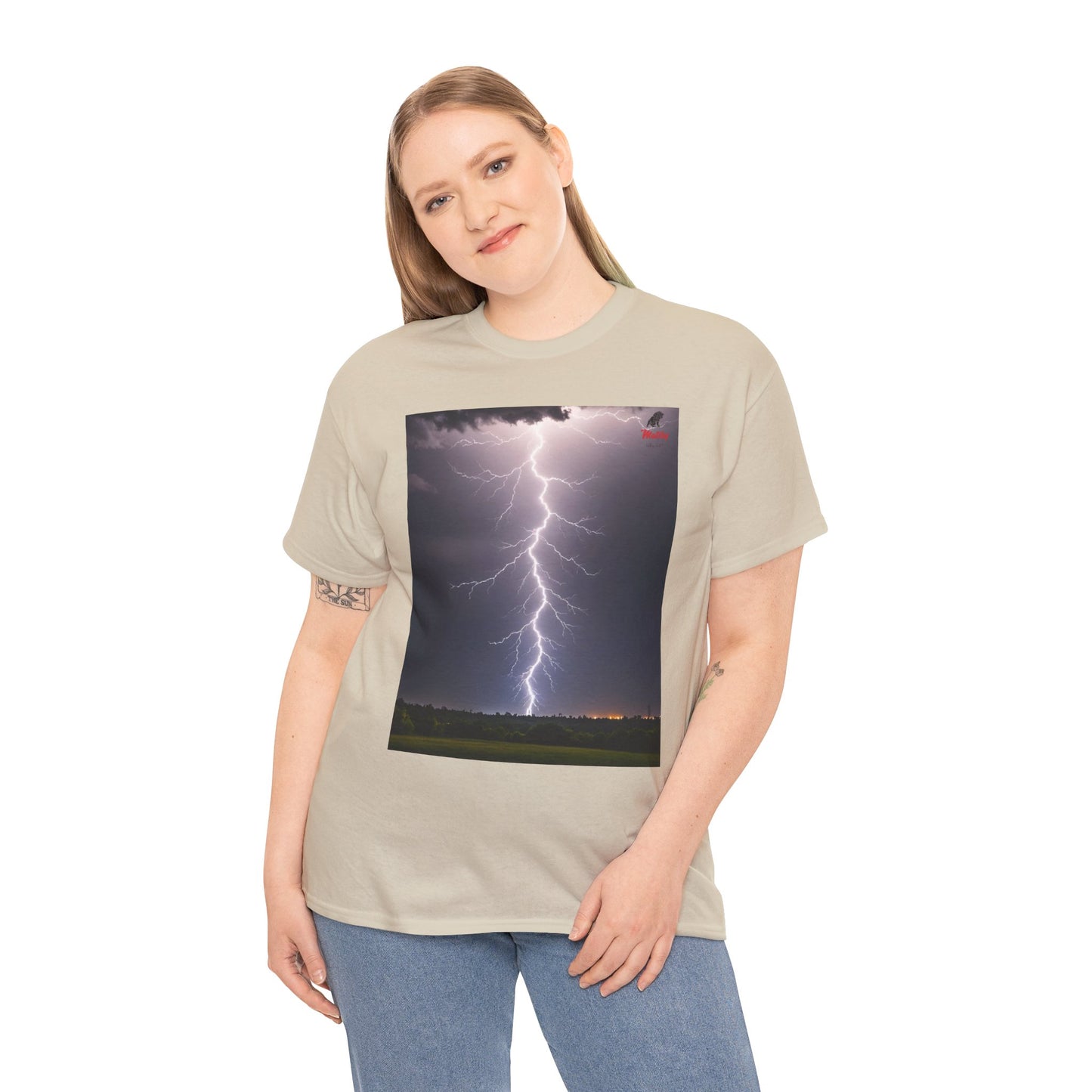 Lightning Style Unisex Heavy Cotton Tee