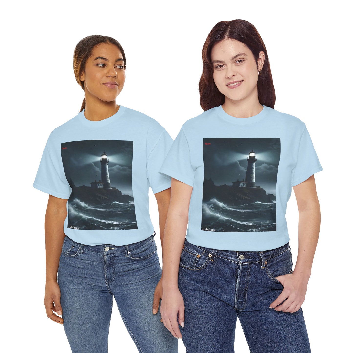 Lighthouse Unisex Heavy Cotton Tee