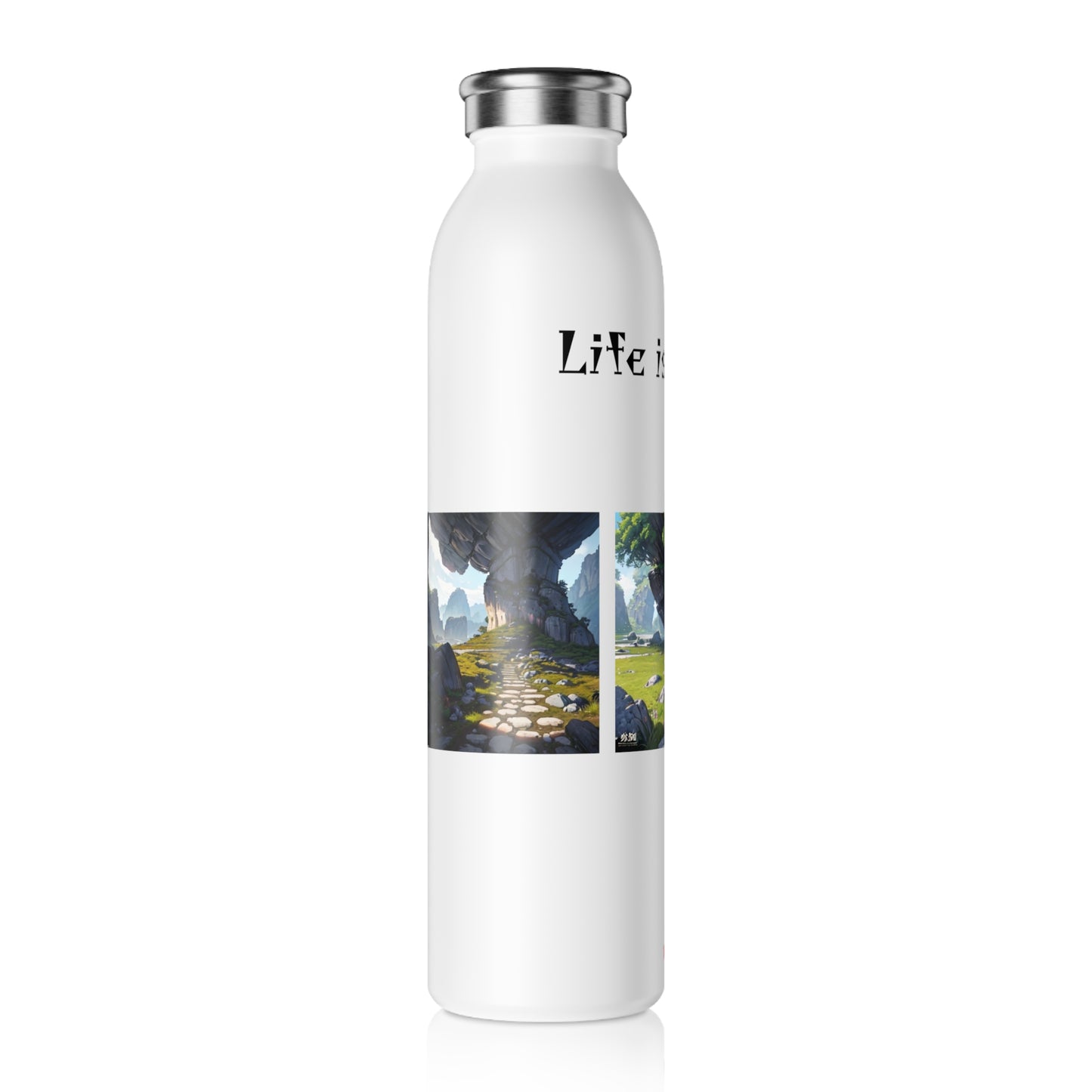 Artzy Slim Water Bottle