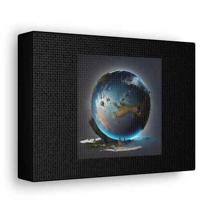 Matiby Worlds Black Canvas Gallery Wraps