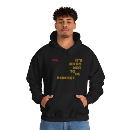 Matiby "It's okay not to be perfect" Unisex Heavy Blend™ Hooded Sweatshirt