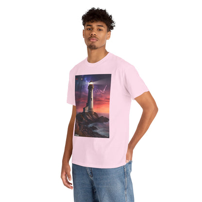 Lighthouse Unisex Heavy Cotton Tee