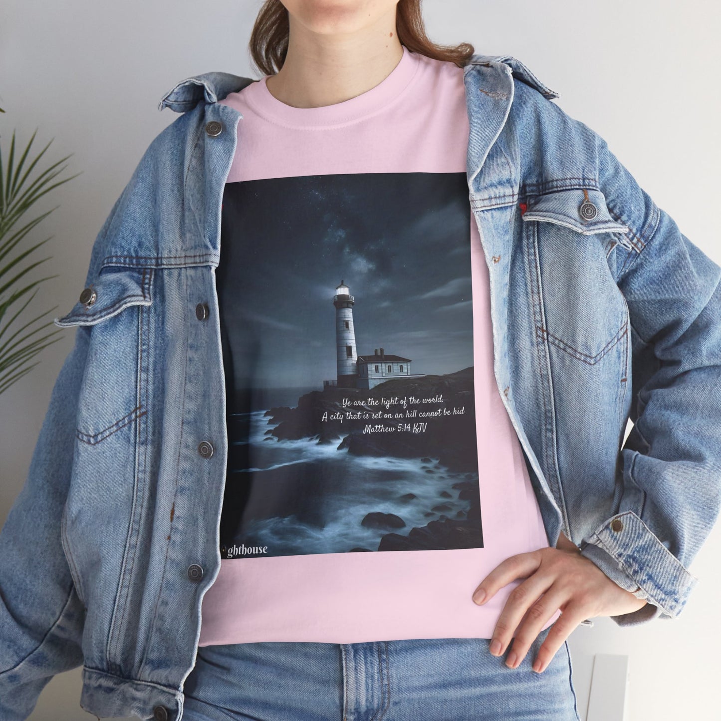 Lighthouse Unisex Heavy Cotton Tee