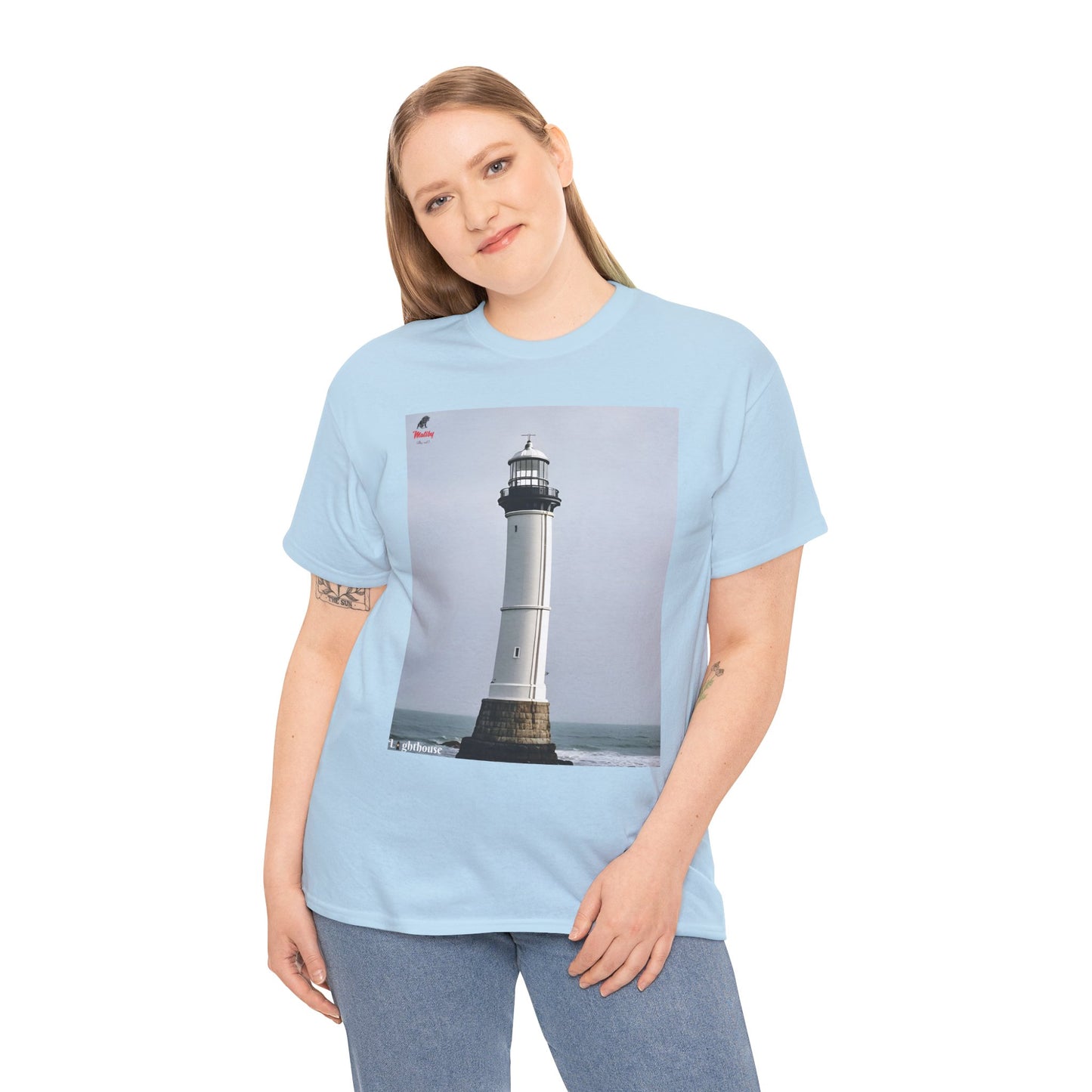 Lighthouse Unisex Heavy Cotton Tee