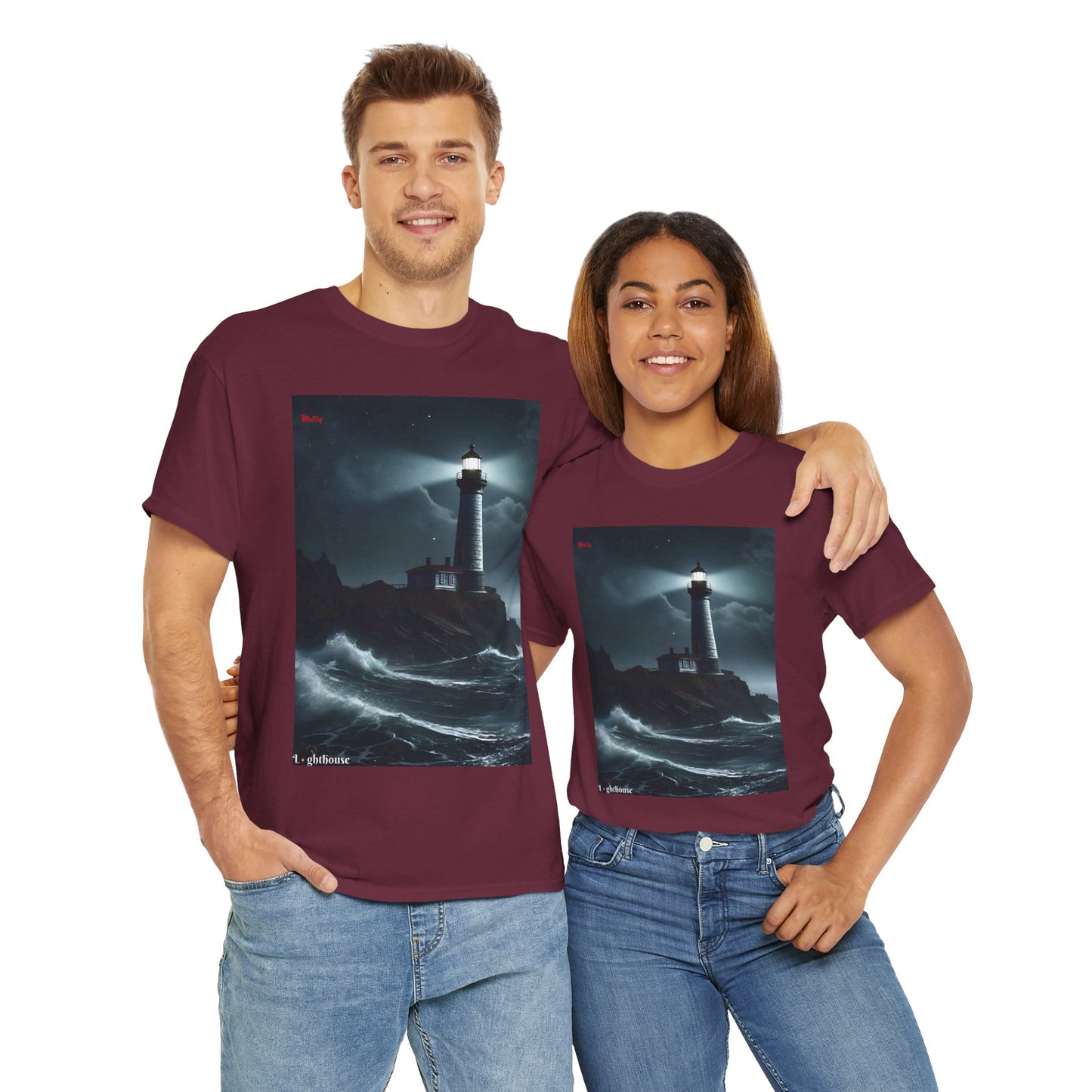 Lighthouse Unisex Heavy Cotton Tee