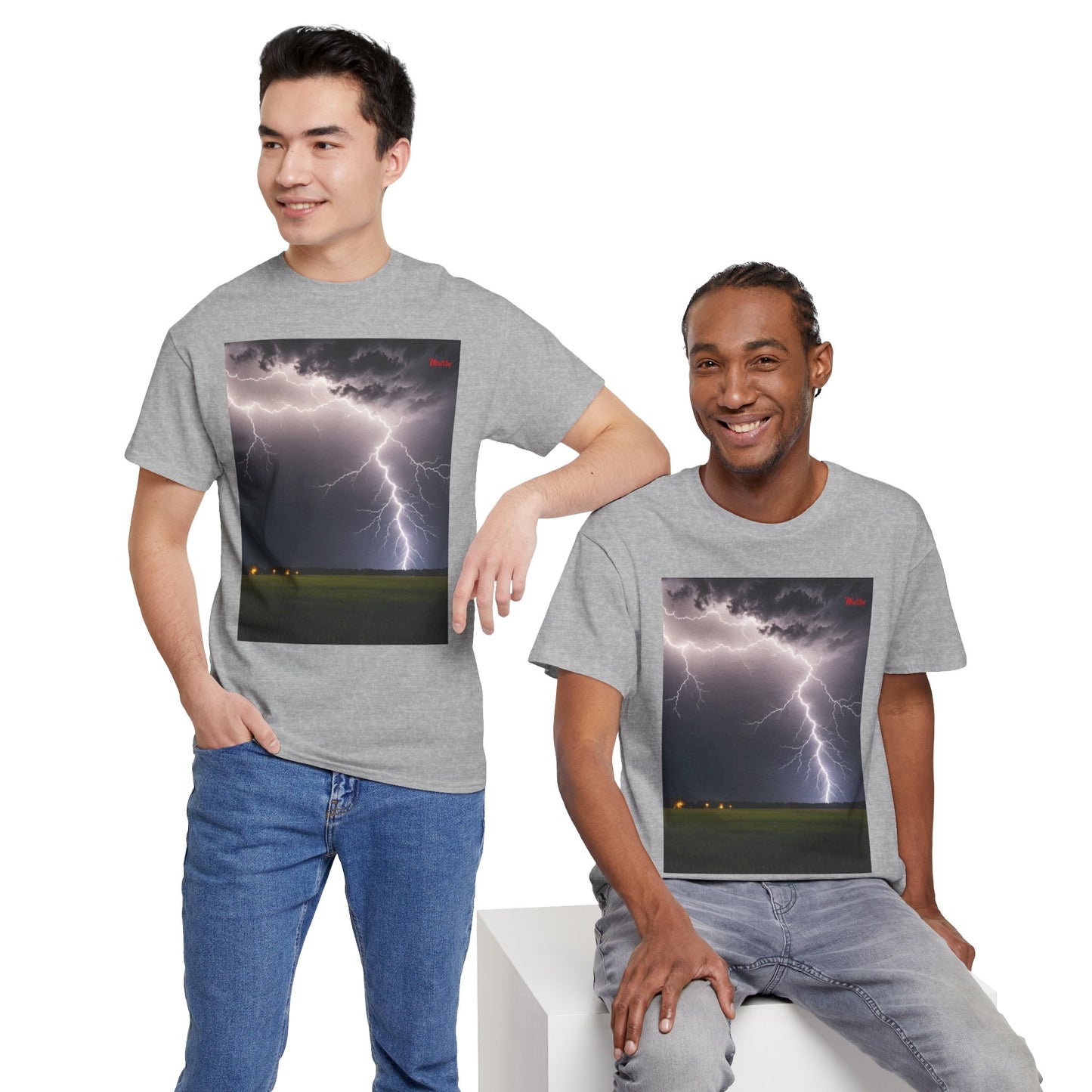 Lightning Style Unisex Heavy Cotton Tee