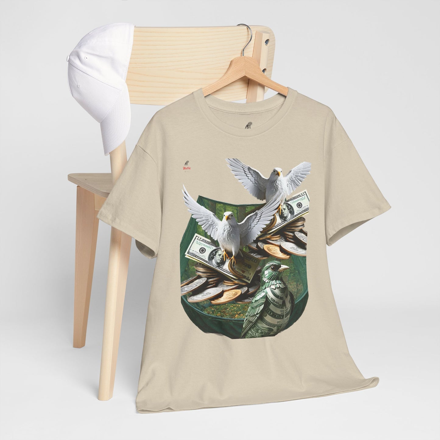 M$ney Bird Heavy Cotton Tee