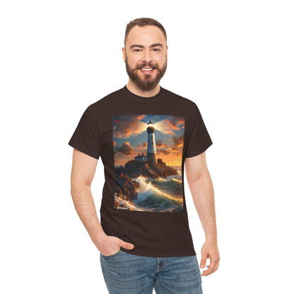 Lighthouse Unisex Heavy Cotton Tee