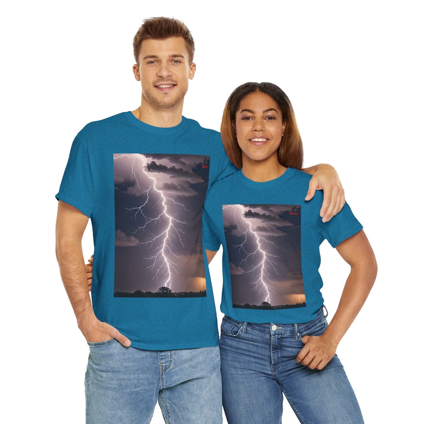 Lightning Style Unisex Heavy Cotton Tee