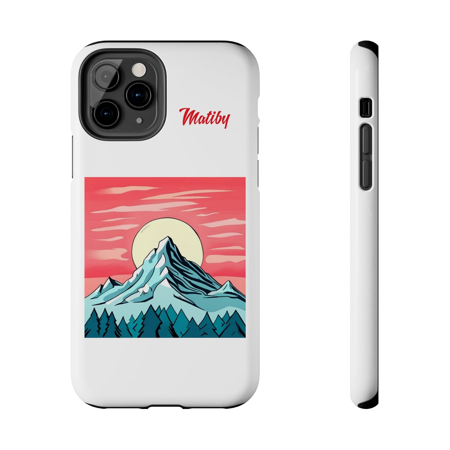 Sunset Mountain Tough Phone Cases