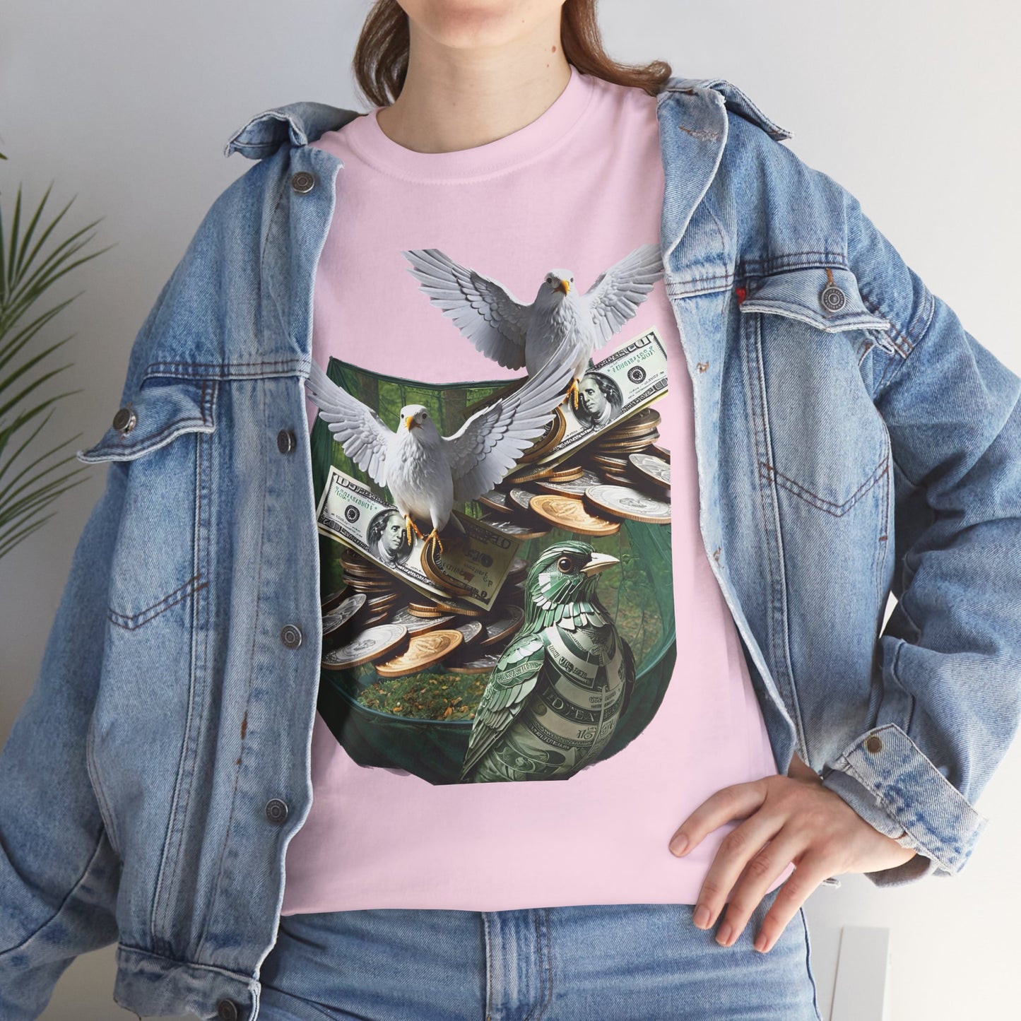 M$ney Bird Heavy Cotton Tee