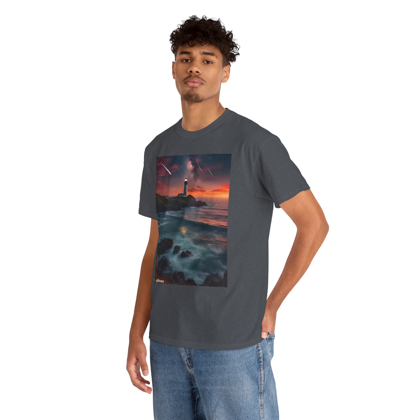 Lighthouse Unisex Heavy Cotton Tee