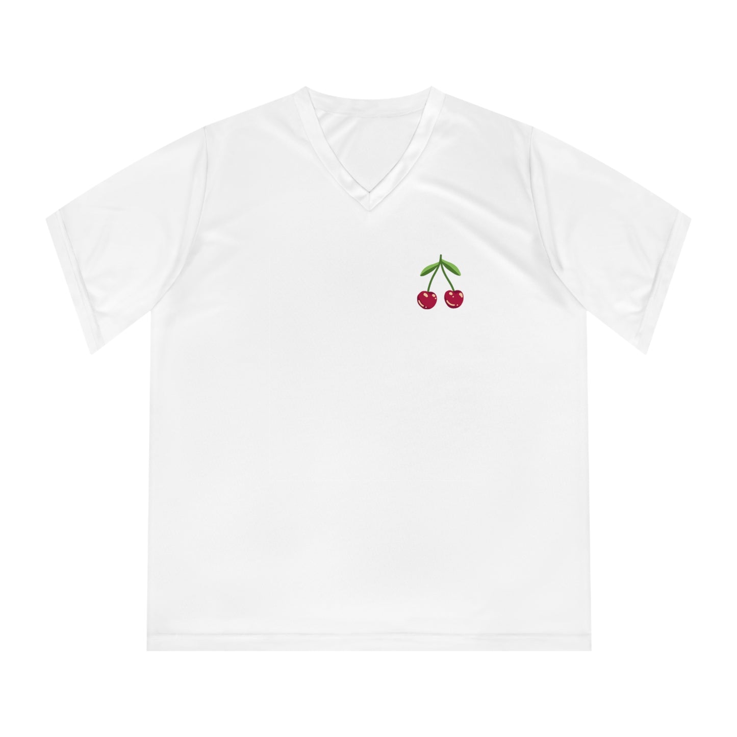 Women's Performance Cherry V-Neck T-Shirt